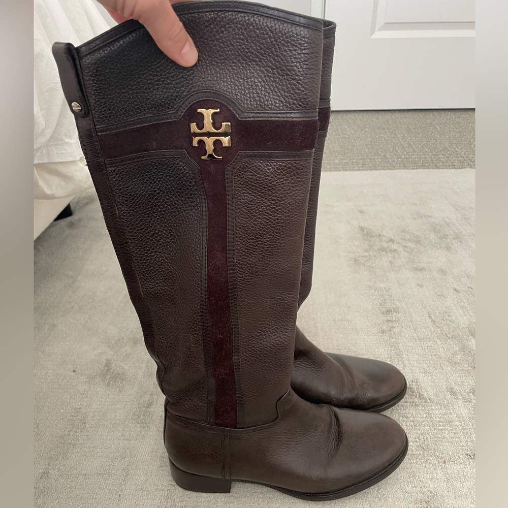 Tory Burch Brown Boots Size 8